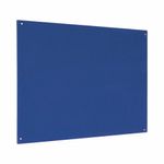 Bi-Office Unframed Noticeboard Blue Felt Surface 1175x875mm FB1443397
