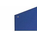 Bi-Office Unframed Noticeboard Blue Felt Surface 1175x875mm FB1443397