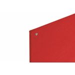 Bi-Office Unframed Noticeboard Red Felt Surface 1175x875mm FB1446397