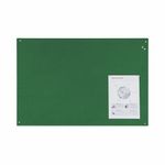 Bi-Office Unframed Noticeboard Green Felt Surface 875x575mm FB0744397