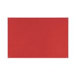 Bi-Office Unframed Noticeboard Red Felt Surface 875x575mm FB0746397