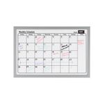 Bi-Office Magnetic Monthly Planner Whiteboard Grey Frame 60x40cm mm03062839