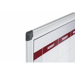 Bi-Office Magnetic Week Planner 900x600mm GA0333170