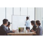 Bi-Office Revolver Plus Whiteboard Enamel Surface 150x120cm QR3404