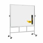 Bi-Office Revolver Plus Whiteboard Enamel Surface 150x120cm QR3404