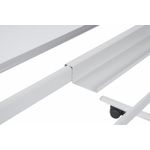 Bi-Office Revolving Whiteboard Lacquered Steel Surface 120x90cm QR0203