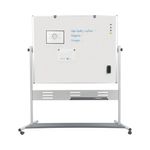 Bi-Office Evolution Mobile Board Lacquered Steel Surface 120x90cm QR5203GR