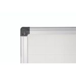 Bi-Office Maya Drywipe Double-Sided Board Plain/Gridded 60x45cm MA0221170
