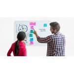 Bi-Office Magnetic Glass Drywipe Board 1500x1200mm GL110101