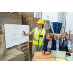 Bi-Office Maya Antimicrobial Whiteboard Aluminium Frame 120x90cm BMA0507226