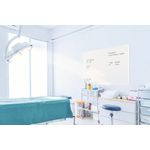 Bi-Office Maya Antimicrobial Whiteboard Aluminium Frame 120x90cm BMA0507226