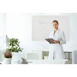 Bi-Office Maya Antimicrobial Whiteboard Aluminium Frame 120x90cm BMA0507226