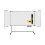 Bi-Office Maya Mobile Trio Whiteboard Magnetic Surface 2000x1000mm TS05042170