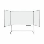 Bi-Office Maya Mobile Trio Whiteboard Magnetic Surface 1500x1000mm TS03042170