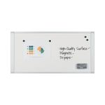 Bi-Office Cubicle Whiteboard Lacquered Steel Surface 90x35cm MA16007700