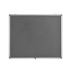 Bi-Office Enclore Fire Retardant Grey Lockable Door Top Hinged 18xA4 ST390102150