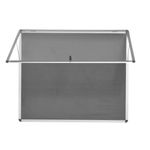 Bi-Office Enclore Fire Retardant Grey Lockable Door Top Hinged 18xA4 ST390102150