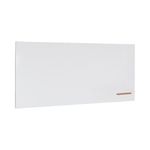Bi-Office Loop Magnetic Whiteboard Frameless White Lacquered Steel 2400x1000mm WRL02020101