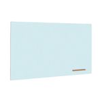 Bi-Office Loop Magnetic Lacquered Steel Surface Frameless board 1800x1000mm Sky WRL01940101