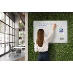 Earth Maya Magnetic Whiteboard 120x90cm Lacquered Steel Surf Aluminium Frame MA0507790