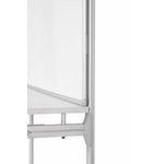Bi-Office Industrial Desk Magnetic Whiteboard Lacquered Steel 120x90cm SD162606