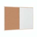 Bi-Office Cork and Drywipe Combination Board 600x400mm MX03001010