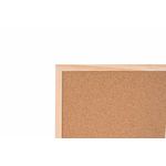 Bi-Office Cork and Drywipe Combination Board 600x400mm MX03001010