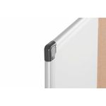 Bi-Office Maya Combination Board Cork/Magnetic Surface 120x90cm XA0503170