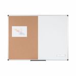 Bi-Office Maya Combination Board Cork/Drywipe Surface 120x90cm XA0502170