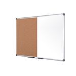 Bi-Office Maya Combination Board Cork/Drywipe Surface 80x60cm XA1302170