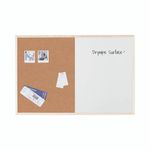 Bi-Office Cork and Drywipe Combination Board 900x600mm MX07001010