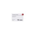 Bi-Office Round Magnets 10mm Red Pack of 10 IM160509