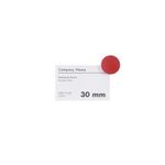 Bi-Office Round Magnets 30mm Assorted Colours Pack of 10 IM130909