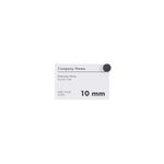Bi-Office Round Magnets 10mm Black Pack of 10 IM162609