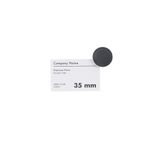 Bi-Office Round Magnets 35mm Assorted Colours Pack of 10 IM170909