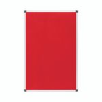 Bi-Office New Generation A9 Felt Noticeboard 240x120cm Red FA2146170