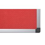 Bi-Office New Generation A9 Felt Noticeboard 240x120cm Red FA2146170