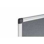Bi-Office Maya Felt Noticeboard 1800x1200mm Grey FA2742170