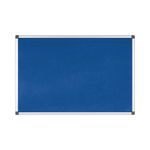 Bi-Office New Generation A9 Felt Noticeboard 60x45cm Blue FA0243170
