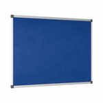 Bi-Office New Generation A9 Felt Noticeboard 60x45cm Blue FA0243170
