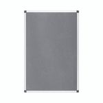Bi-Office Earth Executive Felt Notice Board Oak Gry 120x90cm FA0342170