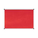 Bi-Office New Generation A9 Felt Noticeboard 90x60cm Red FA0346170