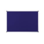 Bi-Office Maya Blue Felt Board for Flipping Boards System 60x90cm FA0343750