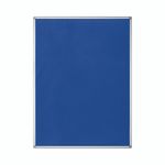 Earth Maya Felt Noticeboard 180x120cm Blue Aluminium Frame FA2743790