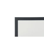 Bi-Office Black Frame Whiteboard 900x600mm MB0700169