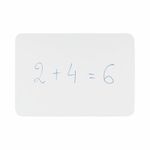 Bi-Office Frameless Non-Magnetic Whiteboard Double-Sided Plain Surface A3 (Pack of 6) MB8112397