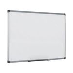Bi-Office Aluminium Finish Magnetic Whiteboard 900x600mm MB0706186