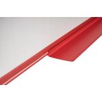Bi-Office Maya Drywipe Gridded Whiteboard Red Frame 240x120cm MB8621206