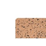 Eco Frameless Retangular Board D/S Cork/ Black Eva 40X30cm SF114412397