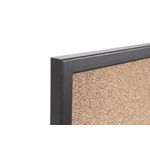 Bi-Office Essentials Techcork Noticeboard Black Frame 60x45cm SF142209169